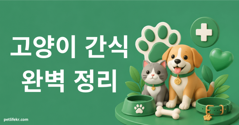 고양이 간식